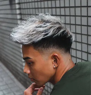 ショート カラー パーマ メンズ 💈men's💈 satoru中目黒のヘアスタイル