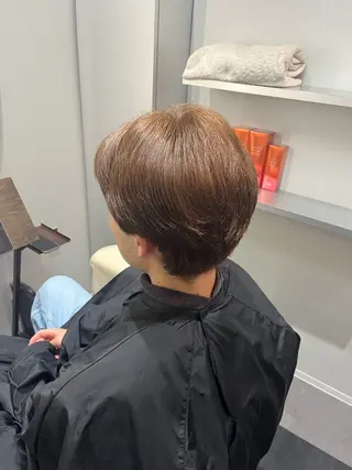 ショート 縮毛矯正/柏の葉 🎱🖤ふうかのヘアスタイル