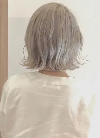 ミディアム カラー MIZUHO / ダブルカラー髪質改善のヘアスタイル