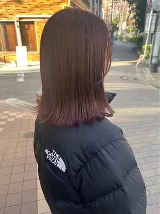 ミディアム albero🧸 🌳鈴木遥菜のヘアスタイル