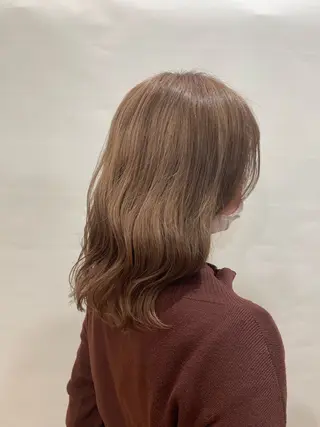 カラー 欠畑 瑠奈のヘアスタイル