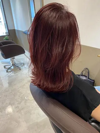 ミディアム カラー 坂井田 浩樹のヘアスタイル