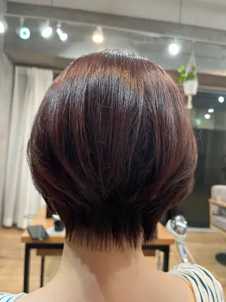 ショート 清水 真樹のヘアスタイル