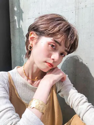 ショート 一ノ瀬 暁のヘアスタイル