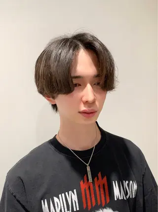 メンズ 韓国ヘア/レイヤー/ 顔まわり/りょーとのヘアスタイル