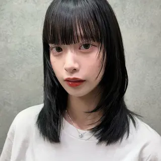 ミディアム オシャレ髪✔️ 店長オオキアキヒロのヘアスタイル