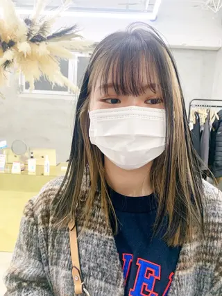 カラー モエ 代々木公園/神山町のヘアスタイル