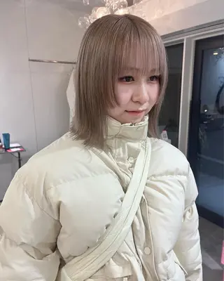 ミディアム カラー トレンドヘア◎ 店長 清原佑太のヘアスタイル