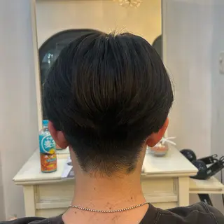 パーマ メンズ ボブ／艶カラー ❣️マナミのヘアスタイル