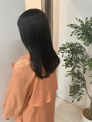 セミロング カラー キッズ オトナヘア🌸 harukaのヘアスタイル