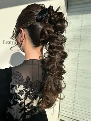 ヘアアレンジ 早川 真幸のヘアスタイル
