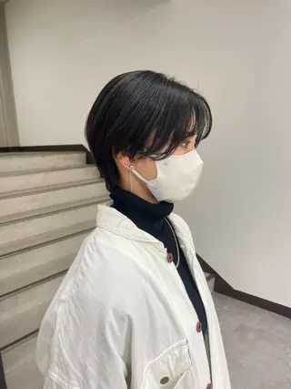 ショート 【レイヤー艶カラー】 🎀moka🎀のヘアスタイル