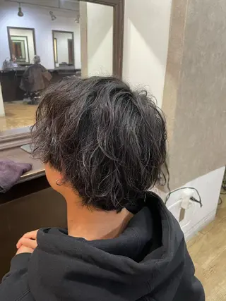 メンズ 加藤 聖也のヘアスタイル