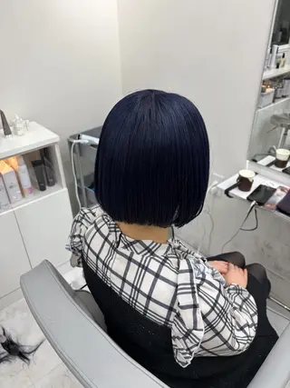 ショート カラー ヘアアレンジ 🩶【推しハイトーン 】yuzu🩶のヘアスタイル