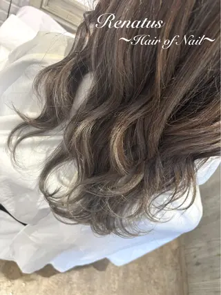 ロング カラー Renatus店長 金子裕美のヘアスタイル