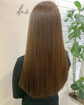 ロング カラー hub hair レイヤー/透明感のヘアスタイル