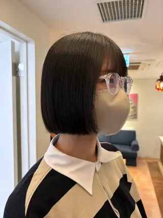 パーマ LONESS   表参道所属・桃崎 晏地のヘアスタイル