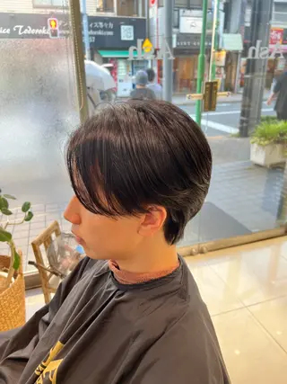 パーマ メンズ SENA 再現性 パーマと縮毛矯正のヘアスタイル