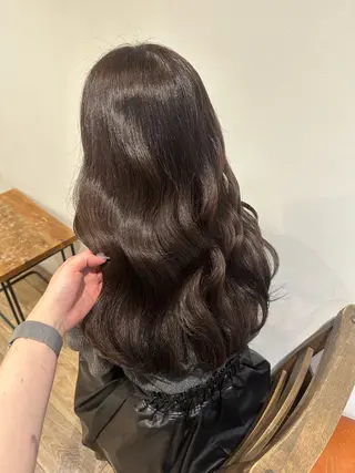 ロング カラー ヘアアレンジ Himawari♡ 柔らかいカラーのヘアスタイル