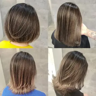 ミディアム ミルクティー特化 🌈島内　琢真🌈のヘアスタイル