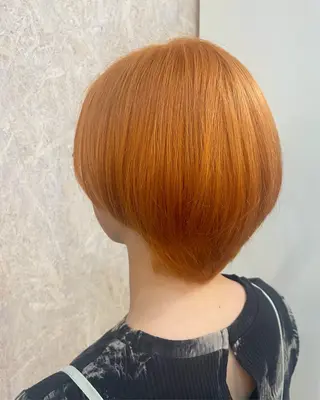 ショート 顔周りレイヤーカット ／Yumiのヘアスタイル
