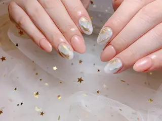 ネイル MiKi Nai池袋 長さだし得意のネイルデザイン