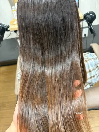 セミロング カラー TELA HAIR 幕張本郷店　千尋のヘアスタイル