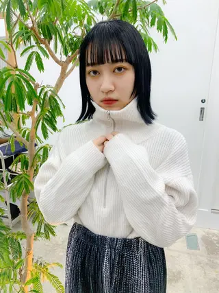 ミディアム パーマ/パーマ落とし /藤木舜太のヘアスタイル