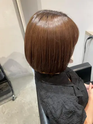 ショート カラー レイヤー♡ 石川優奈のヘアスタイル
