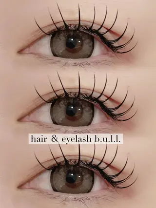 マツエク・マツパ hair & eyelash b.u.l.l.所属・b.u.l.l. SEIKAのマツエク・マツパデザイン