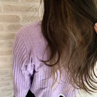 カラー ✄折橋 彩花🐶🍑のヘアスタイル