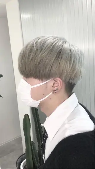 カラー メンズ LOOP hairのヘアスタイル