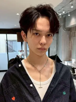 ショート 横浜/メンズ特化/ Farbe/田中颯斗のヘアスタイル