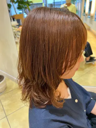 ミディアム パーマ ルジャルダン葛西 NAOのヘアスタイル