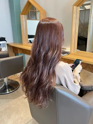 ロング カラー 北花田美容師🍃村尾 光太/むらのヘアスタイル