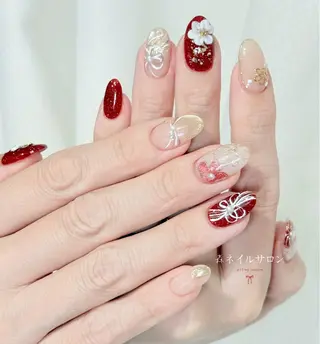 ネイル 森 ネイルサロンのネイルデザイン