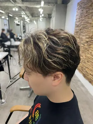 メンズ 💜垢抜けメンズパー マ💜Sakuraのヘアスタイル