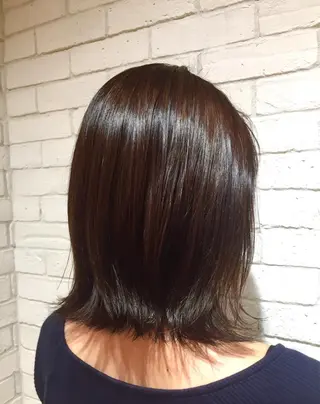 ミディアム カラーアンドケアリタ kitamuuuのヘアスタイル