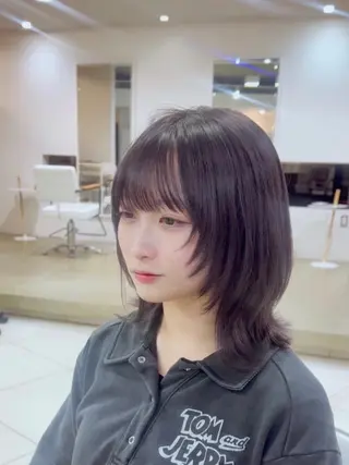 ミディアム 野中 洋介のヘアスタイル