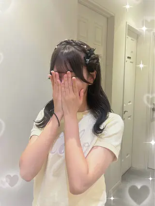 ヘアアレンジ 💖韓国ヘア/ハイト ーン💖mikotoのヘアスタイル