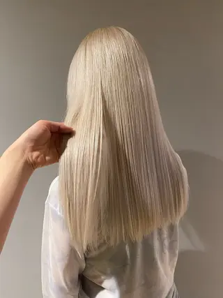 ロング カラー トレンド/天神大名 ハイトーン/レイヤーのヘアスタイル