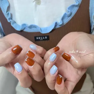 ネイル mks＊nail //  枚方長尾のネイルデザイン