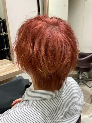 カラー メンズ 🌕レイヤーカット/ ショート/松本🌕のヘアスタイル