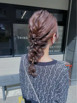 ヘアアレンジ 中富 🍪みなのヘアスタイル