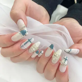 ロング ネイルJaol 池袋のネイルデザイン