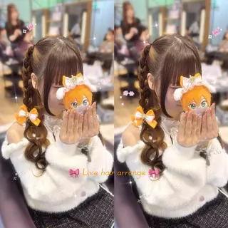 ロング ヘアアレンジ Nagi /ヘアメ /艶カラー/メンズのヘアスタイル