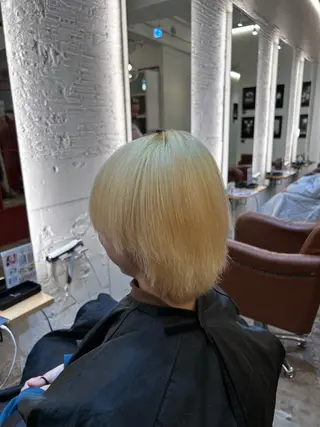 カラー メンズ Ryo☘縮毛矯正/ メンズ/ブリーチ/のヘアスタイル