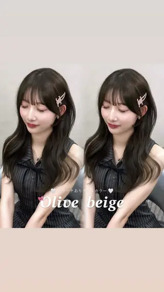 ロング カラー yurina🩰新宿 艶カラー・アレンジのヘアスタイル