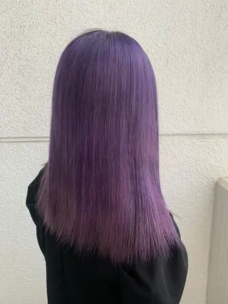セミロング カラー 平尾 樹里のヘアスタイル
