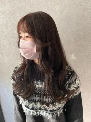 ロング カラー ヘアアレンジ 伊藤 早人のヘアスタイル